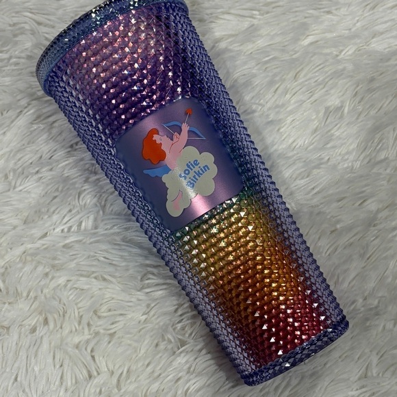 🆕 NWT Starbucks Limited Edition Plastic Cold Cup Sparkle Sofie Birkin Design - Picture 4 of 10